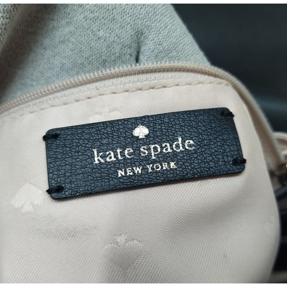Kate Spade New York Black Leather Pushlock Flap Top Handle Backpack main image 12